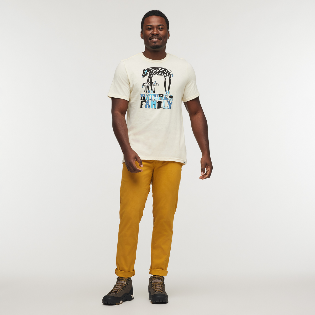 Alternative view of Nature Is Family T Shirt   Men's
