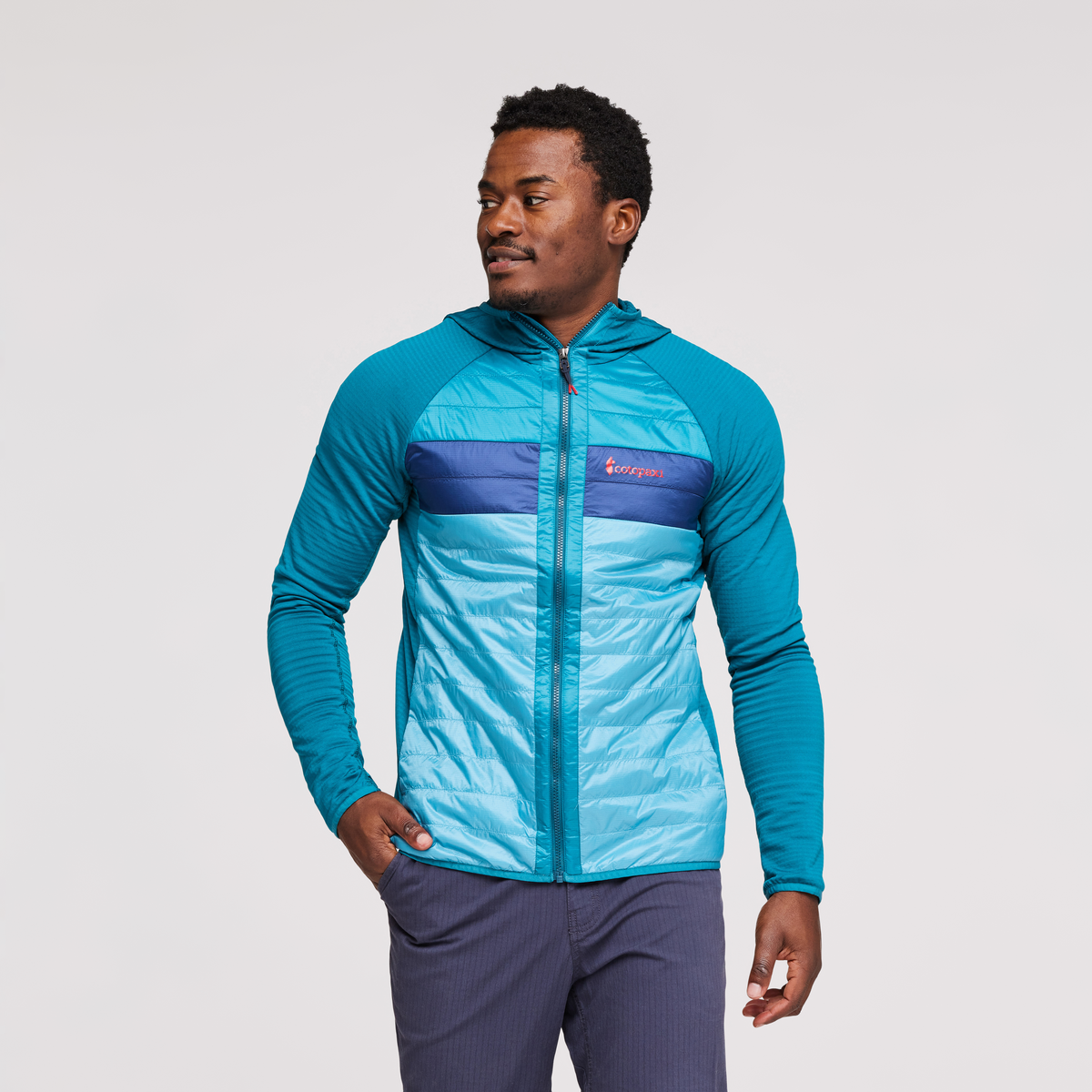 Capa Hybrid Insulated Hooded Jacket   Men's