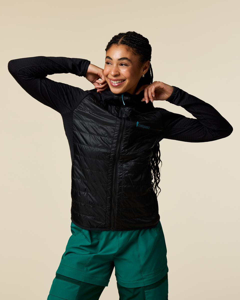 Capa Hybrid Insulated Hooded Jacket   Women's
