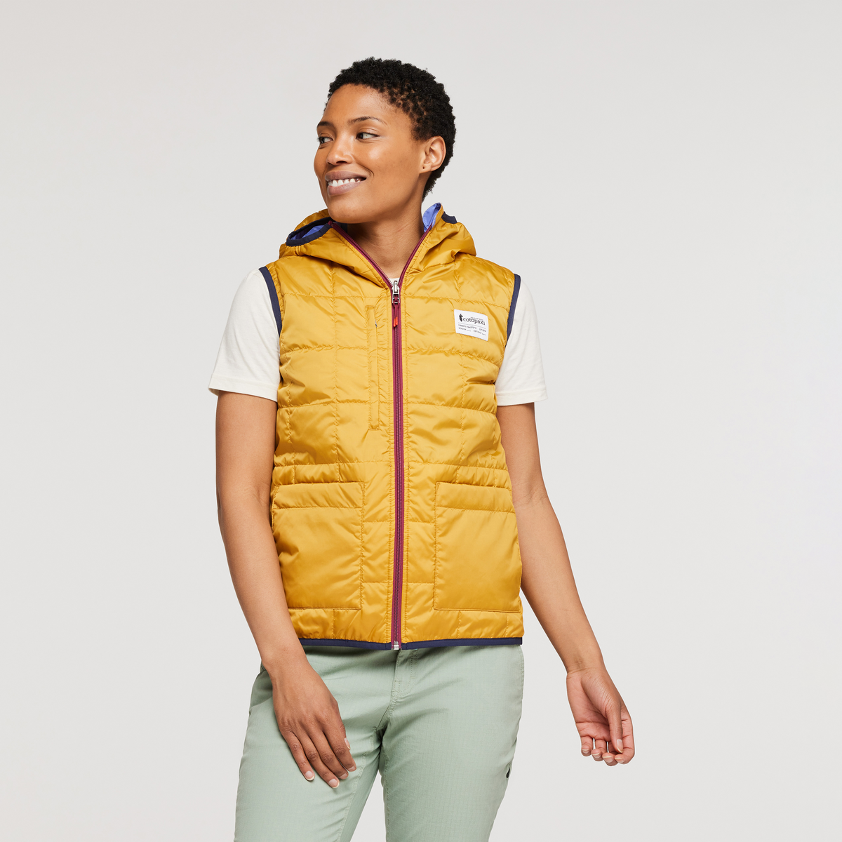 Teca Cálido Reversible Hooded Vest   Women's