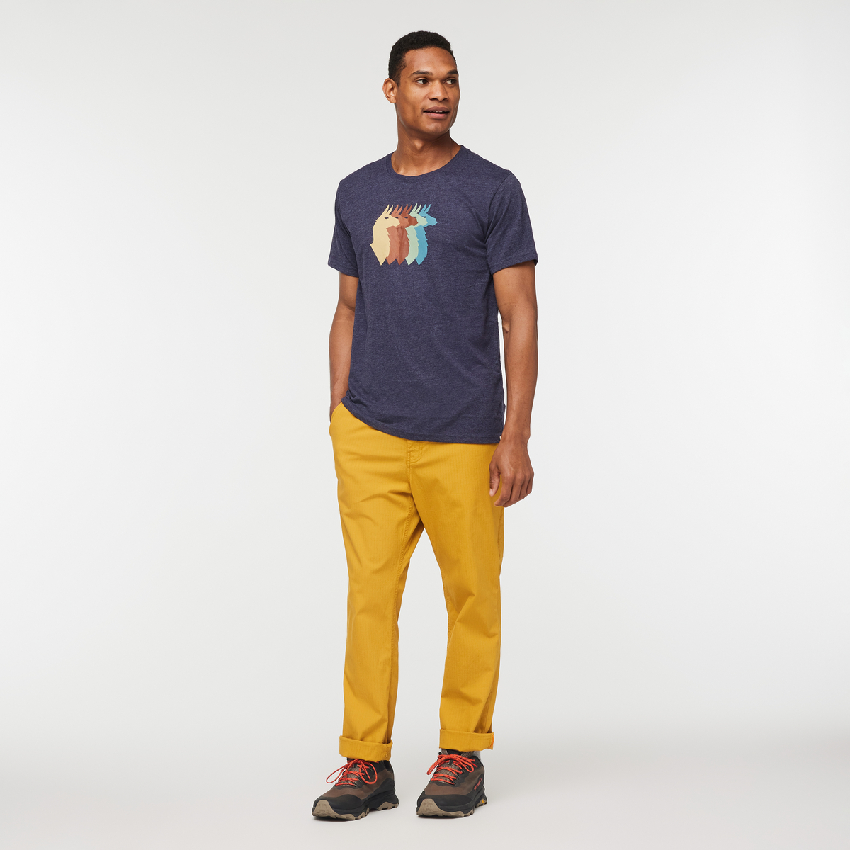 Alternative view of Llama Sequence T Shirt   Men's