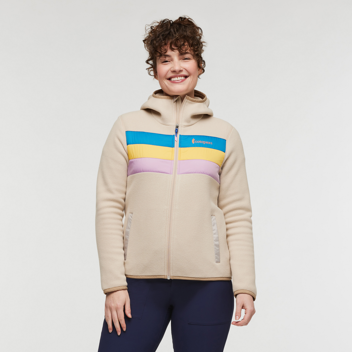 Teca Fleece Hooded Full Zip Jacket   Women's
