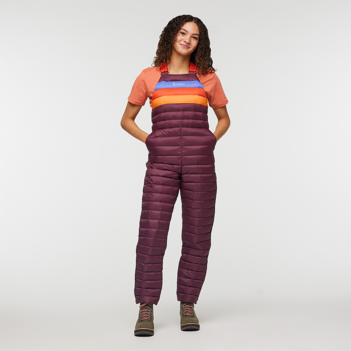 Alternative view of Fuego Down Overall   Women's